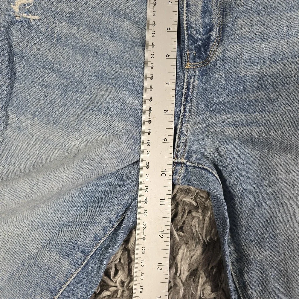 Old Navy Jeans Boys 14 Slim Light Wash Built-In Distressed Adjustable Waist